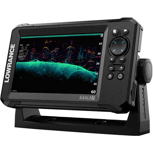 Technologie DownScan Imaging du sondeur Lowrance Eagle 7